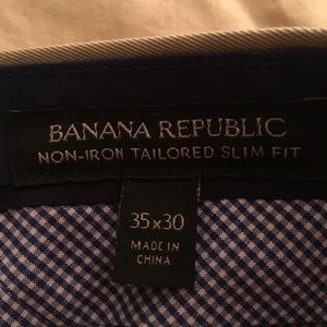 Men’s banana republic dress pants